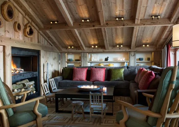 Chalet Raffine Avec Chambres Luxueuses Et Services Inclus - Fr-1-564-62 * 谷雪维尔
